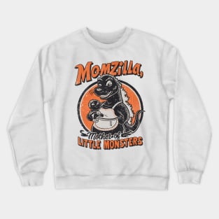 Momzilla Mother Of The Monsters Mother'S Day Crewneck Sweatshirt